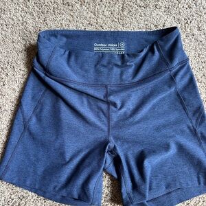 Outdoor Voices Women's Navy Bike Shorts